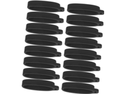 Conjunto De 20 Anéis De Silicone Anti-perda Para Acessórios De Pendurar