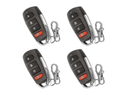 Conjunto De 4 Controles Remotos Universais Duplicadores Para Portas De Garagem, Controles Remotos Para Portões, Chaveiros De Substituição Para Po