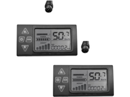 Tela Lcd S861 Para Bicicleta Elétrica, Conector De 6 Pinos Para Velocímetro/controle Manual De Bicic Gokoco