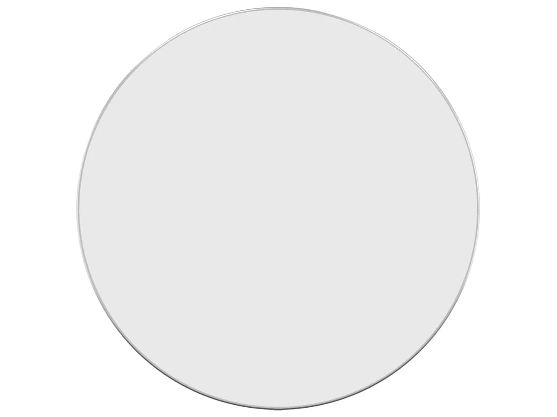 Wall Mirror, Wall Mirrors Vidaxl Prateado Vidro (ø 60 Cm)