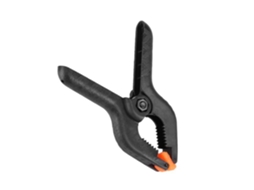 HURRISE 10 Pçs 3 Polegada Braçadeira de Mola para Carpintaria Tipo a Preto Multifuncional Braçadeira de Mola de Plástico Ferramenta Diy para Carpintar