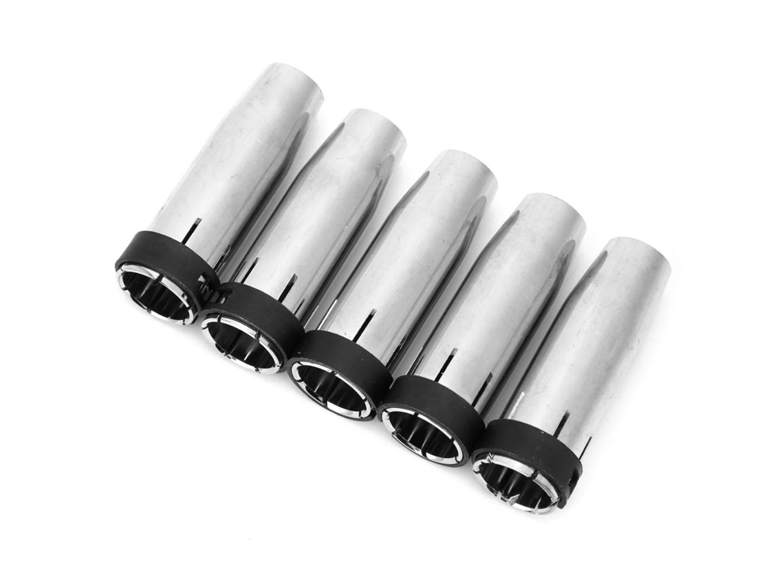 5 Peças Bico De Gás Cônico 12.5mm Para Soplete Mig Mag Mb 24kd Peças De Reposição Para Soplete De Solda