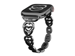 Lurelia Pulseira De Relógio Metal Com Diamantes E Coração Duplo Xdfind