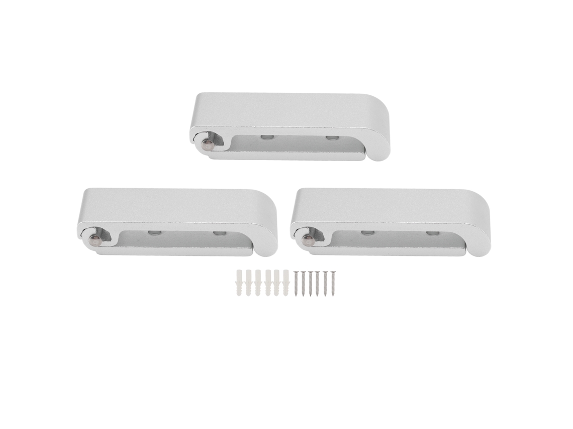 Piezas De Ganchos Plegables De Aluminio Para Pared, Ganchos Para Abrigos, Ideales Para Oficina, Dormitorio, Sala, Cocina Y Baño