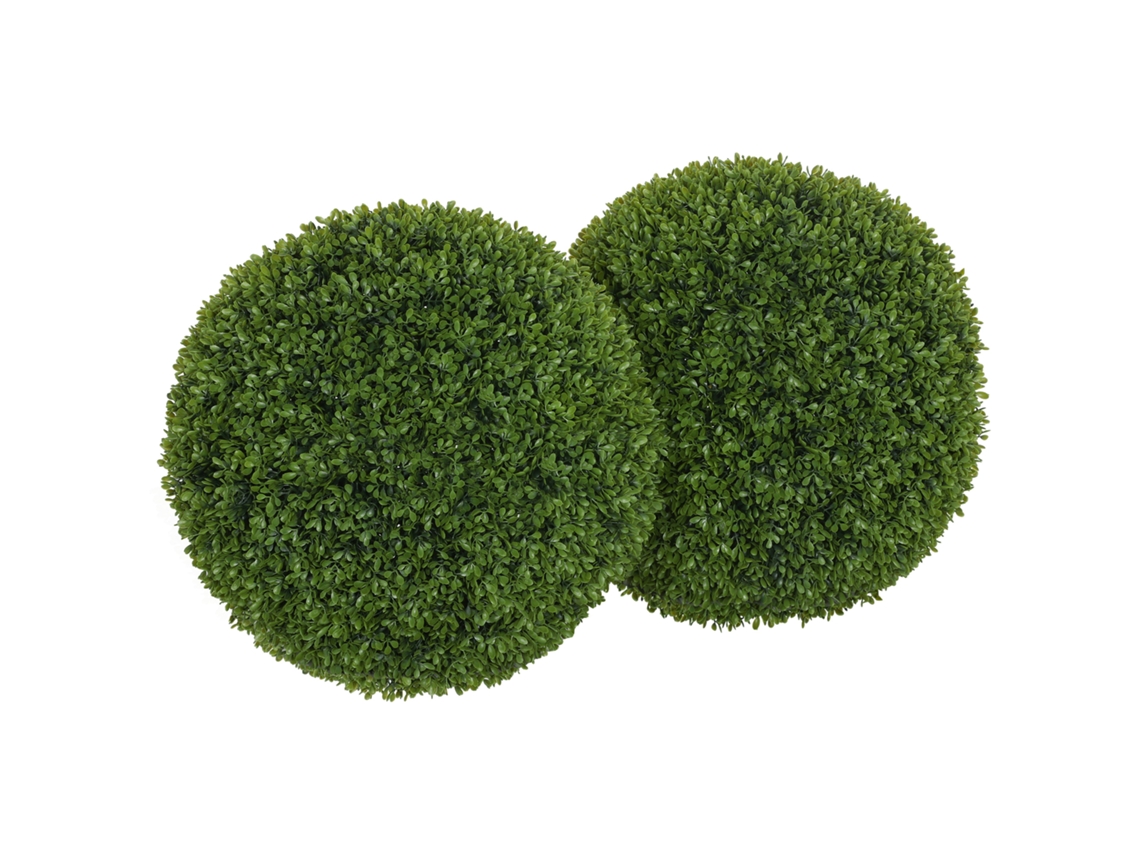 Planta Artificial EOOCOO (bola de Buchsbaum Uv, 2 Unidades)