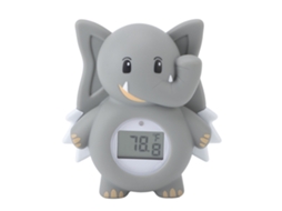 Primeiro termômetro de banho para bebês com sensor de alta precisão para medir a temperatura da água do banho.