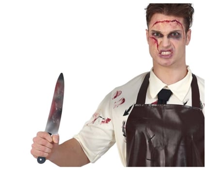 Adereço GUIRCA Faca Sangrenta De 35 Cm