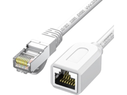 Cabo de Extensão Ethernet Rj45 Durável para Rede, Compatível com Cat6 para Uso em Escritórios. SFUSHOS