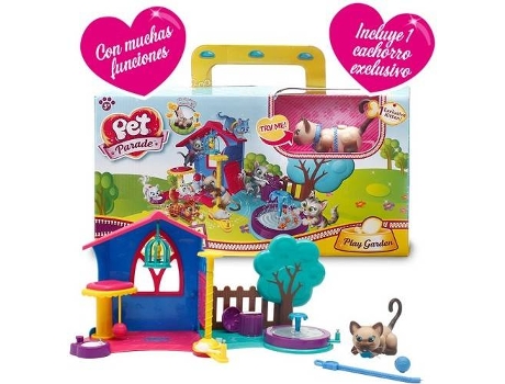 Boneca PET PARADE Pet Parade Playset (Idade MÃ?Â?Ã?Â?Ã?Â?Ã?Â­nima: 3 Anos)