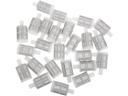 Conjunto de 25 Filtros para Mangueira de Bomba D'água de 10 Mm em Plástico e Aço Inoxidável. SFUSHOS