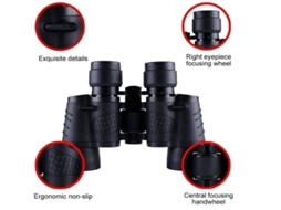 Binóculos 80x80 Binóculos De Caça Para Observação De Estrelas À Prova Dágua Com Visão Noturna Com Pouca Luz Para Viagens Acampamento Caça Yizhood