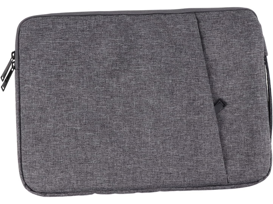 Capa Protetora Para Laptop Com Bolso Frontal Para Negócios E Lazer, 13,3 Polegadas, Cinza Escuro Aquaforge