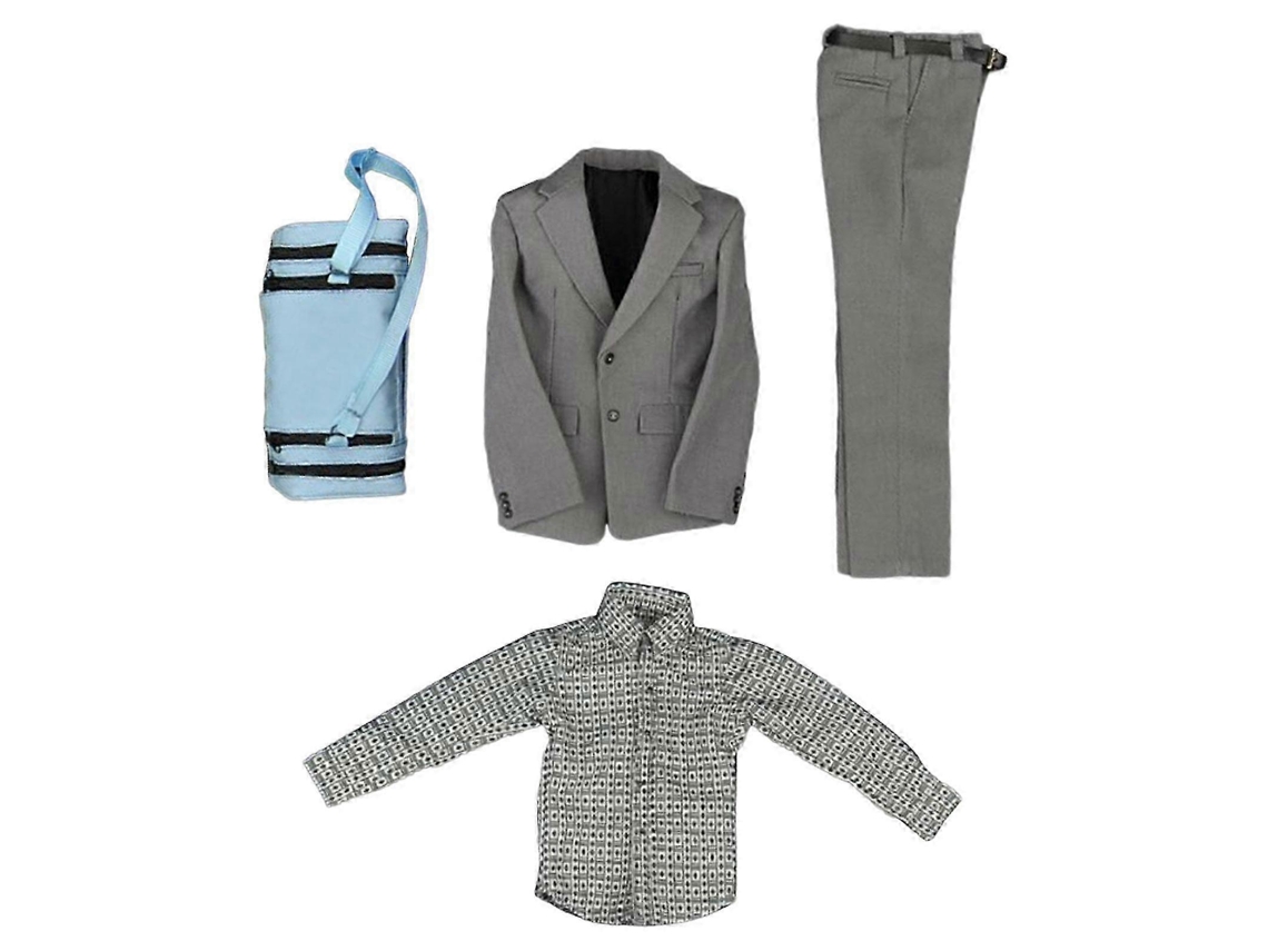 Roupa Para Figura De Ação Masculina, Escala 1/6, Estilo Elegante, Para Bonecos De 12 Polegadas