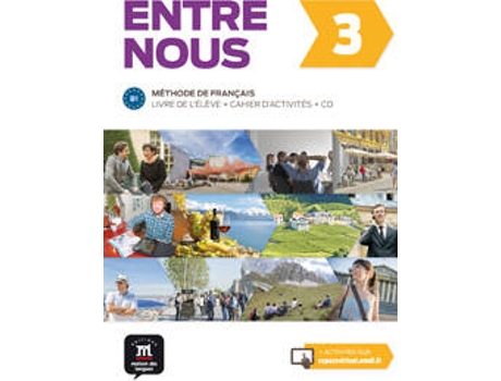 Livro Entre Nous 3 Alumno+Ejercicios de Vários Autores