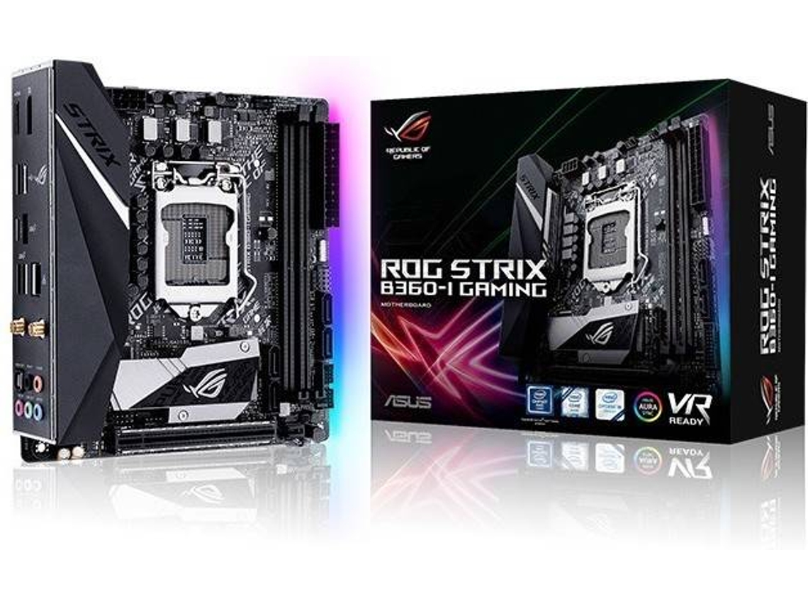 Motherboard ASUS Rog Strix B360-I Gaming (Socket LGA1151 - Intel B360 - Mini-ITX )