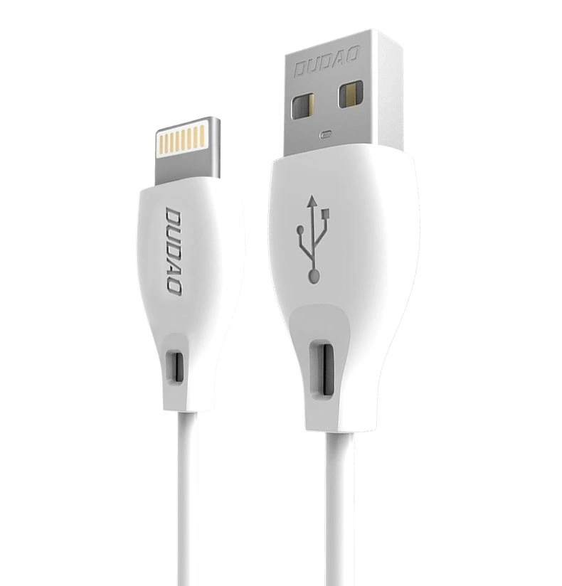 Cabo Usb Lightning Dudao 2.4a 1m Para Iphone 11 12 13 14 15 - Carregamento Rápido