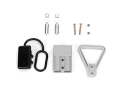 Laxiscreed Conector De Cabo Para Bateria, 120a, Dc600v Com Tampa De Pó, Ligação Segura E Durável