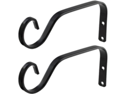 Suportes para Plantas de Exterior Ganchos de Parede para Plantas Suporte de Metal À Ferrugem para CHABERLU (1 2 Peça)