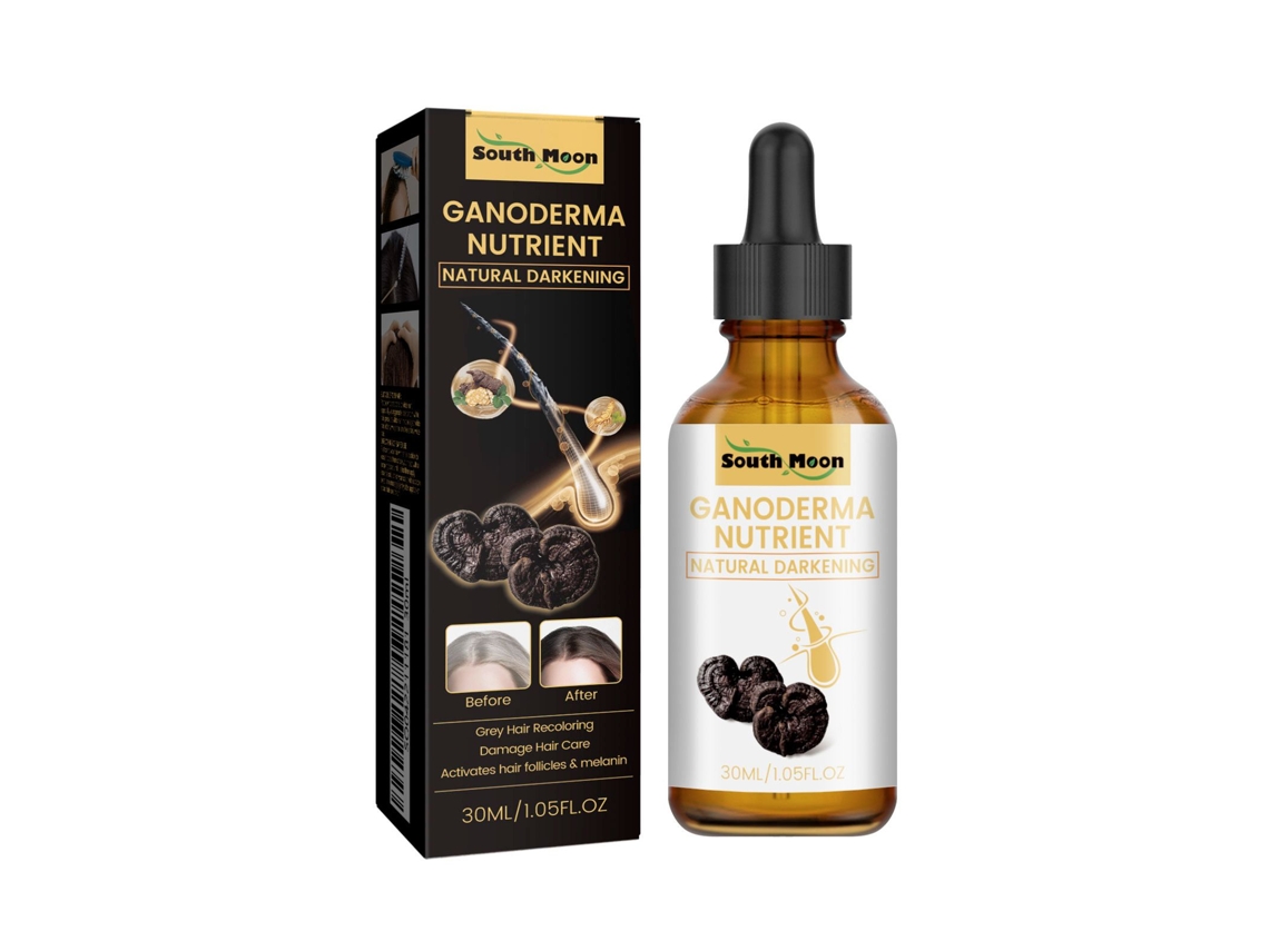 Líquido Escurecedor Cabelo Ganoderma Nutrição