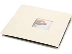 Porta Álbum De Fotos Com Prateleira, Para Álbuns De 7,6 Cm , Design Transparente, Algod Gokoco (3 Polegadas)
