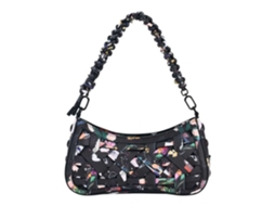 Bolsa De Ombro De Algodão Floral