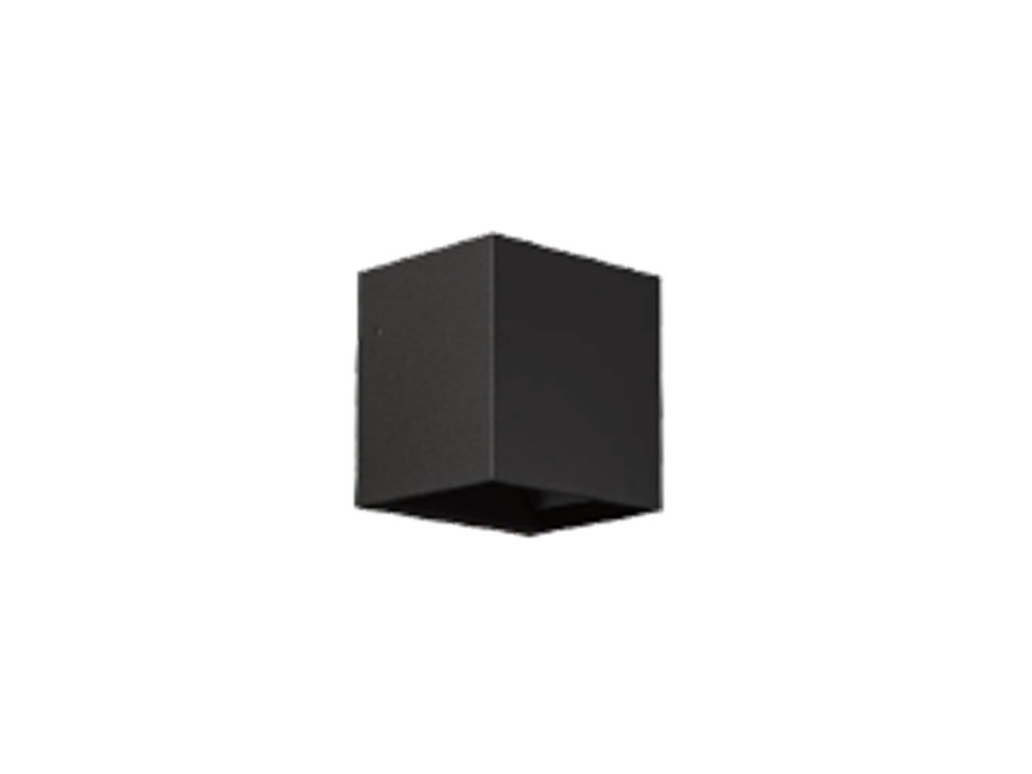 Aplique de Parede Exterior Led 10W Alumínio Cct Selecionável Zephyr LEDKIA