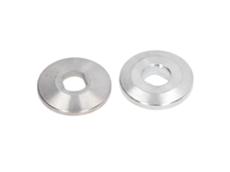 2 Piezas De Placa De Presión De Carburo De Cobalto Para Sierra De Inglete De Aluminio De 10 Pulgadas, Bloque De Rodamiento De Máquina De Corte