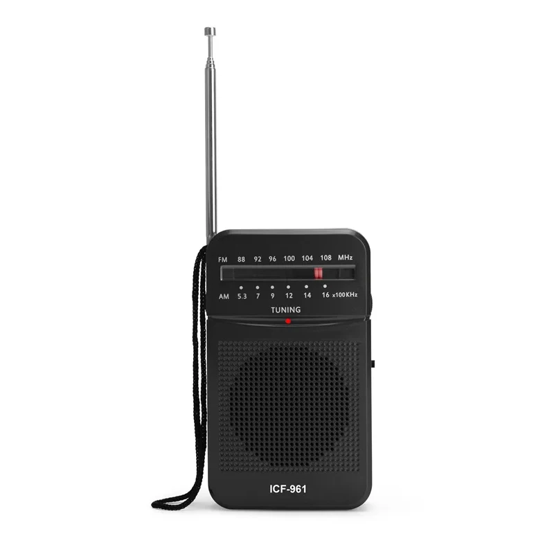 Rádio Estéreo para Exterior Icf 961 MDUG (preto)