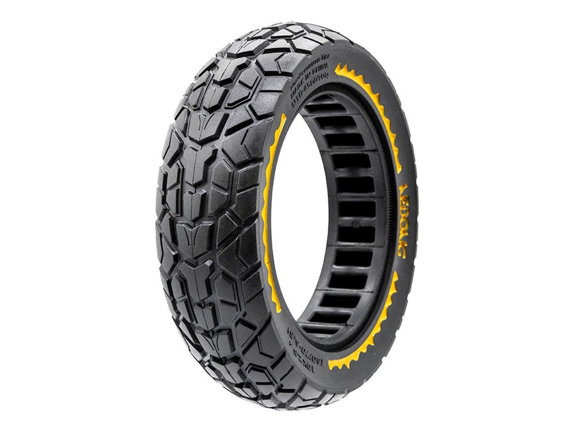 Roda Maciça Ultraleve Offroad 10x2,5/b44 - Amarelo [nedong]