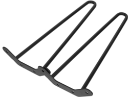 Aboofan 2 Peças Pés De Mesa Pretos Para Centro, Móveis Diy, Suporte Robusto Para Mesa, Fácil Instalação