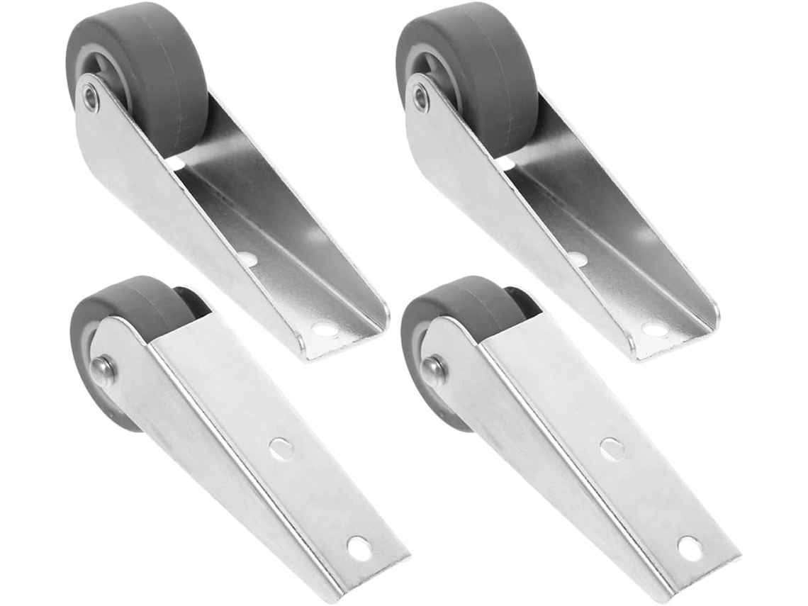 Conjunto Outanaya Com 4 Roletes De Aço Galvanizado De 1,6 Polegadas
