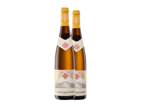 Vinho branco JOHANNISBERG Gelblack Riesling Semi-seco Semi-doce Rheingau (0.75 L - 2 Unidades)