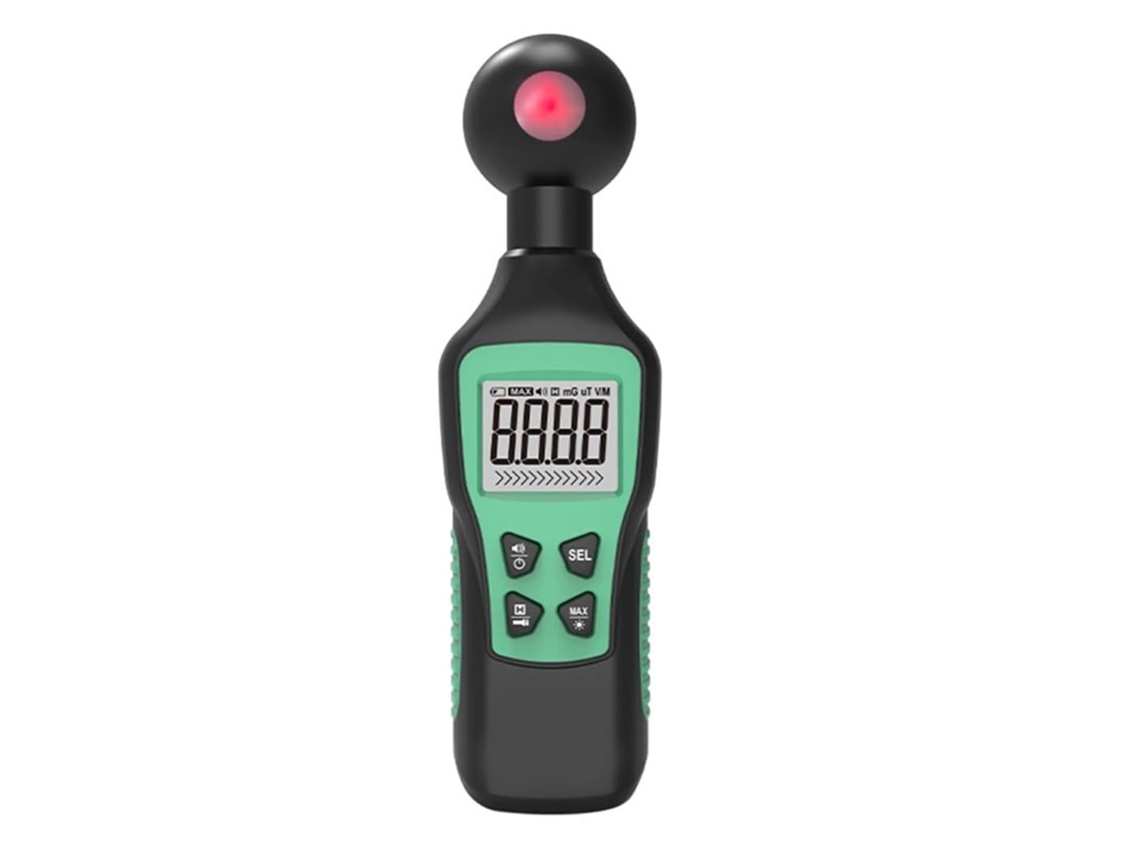 Detector De Radiação De Campo Eletromagnético Digital Profissional Emf Portátil Com Tela De Exibição