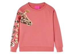 Sweatshirt Para Criança Rosa-velho 104