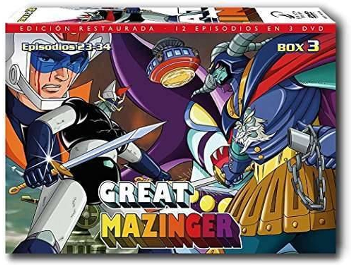 DVD Great Mazinger - Box 3 (Edição em Espanhol)