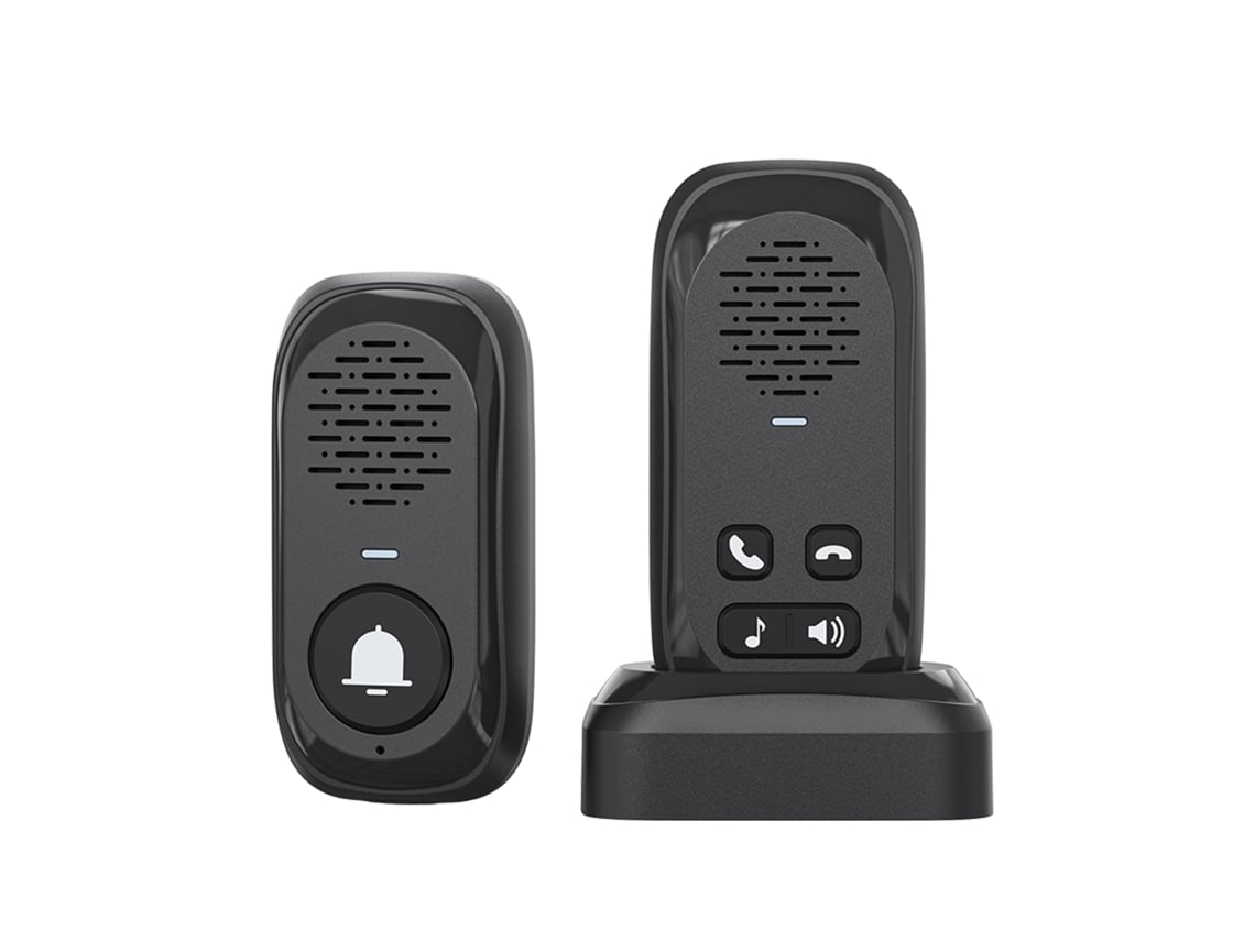 Laxiscreed Campainha De Interfone Sem Fio Rf433 Com Alcance De 300m E Chamada Bidirecional