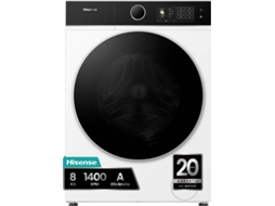 Máquina de Lavar Roupa HISENSE WF5I8043BWF Serie 5i (8 Kg - 1400 rpm - Branco)