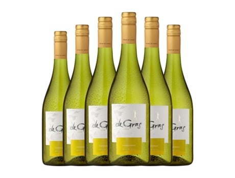 Vinho branco MONTGRAS SAN JOSÉ De Gras Chardonnay Valle Central (0.75 L - 6 Unidades)