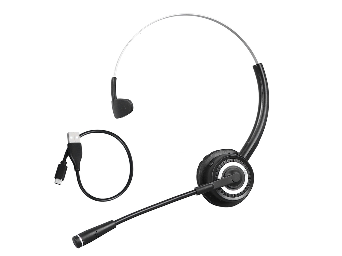 Fone de Ouvido Sem Fio Mono EOOCOO (cancelamento de ruído, central)