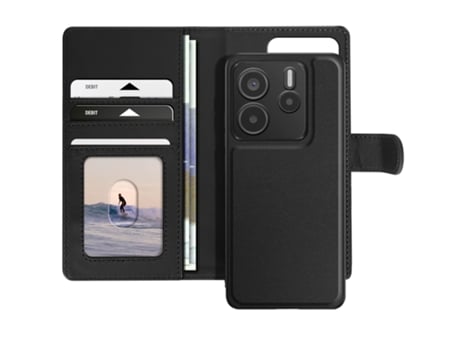 Capa Concha Destacável Para Xiaomi Xiaomi Poco M7 Pro Mayaxess Acrílico Preto