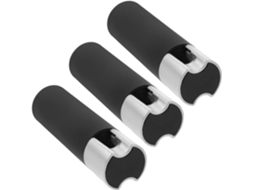 Conjunto De 3 Peças Acessórios Peso Multifuncionais Para Correntes Persianas Rolo, Em Ferro E Plástico, Com Design