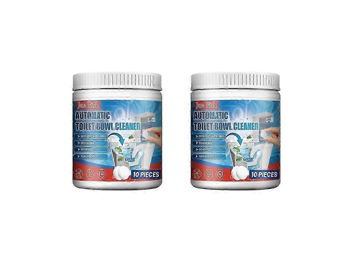 Limpador Automático De Sanitas, Remove Incrustações E Manchas - 2 Caixas