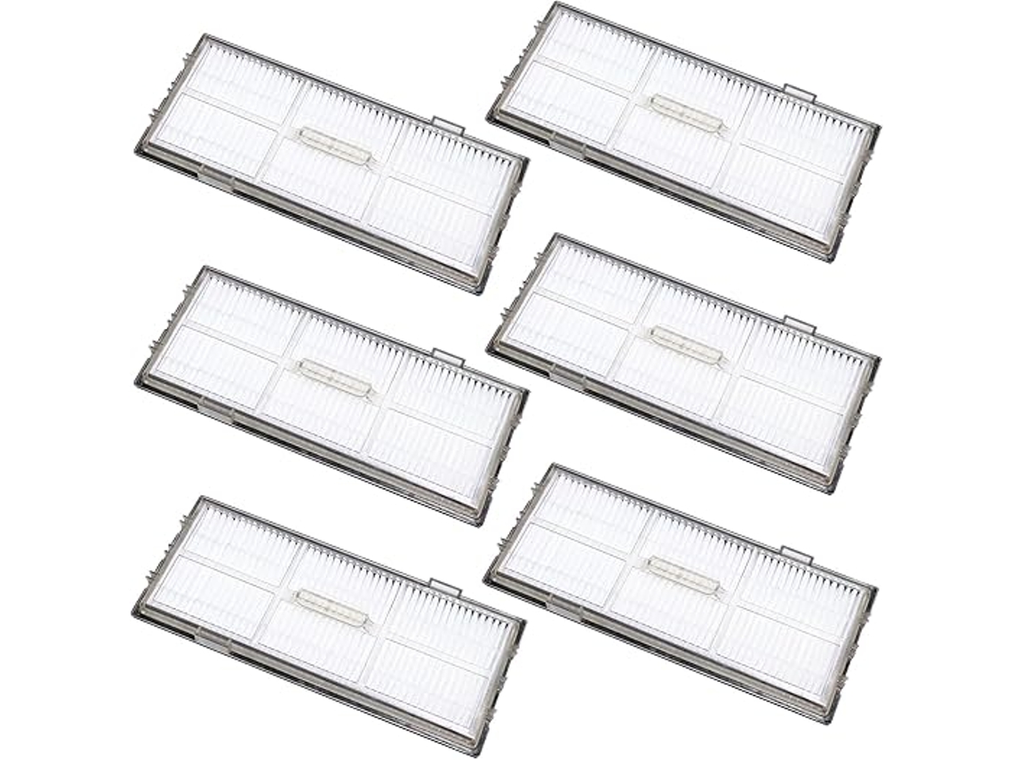 Kit com 6 Filtros de Reposição, Compatível com os Aspiradores Robô S8/s8+/ S8 Pro Ultra/ S7/ S7 Maxv/ S7 Maxv S7 Pro Ultra BRILVIBERA