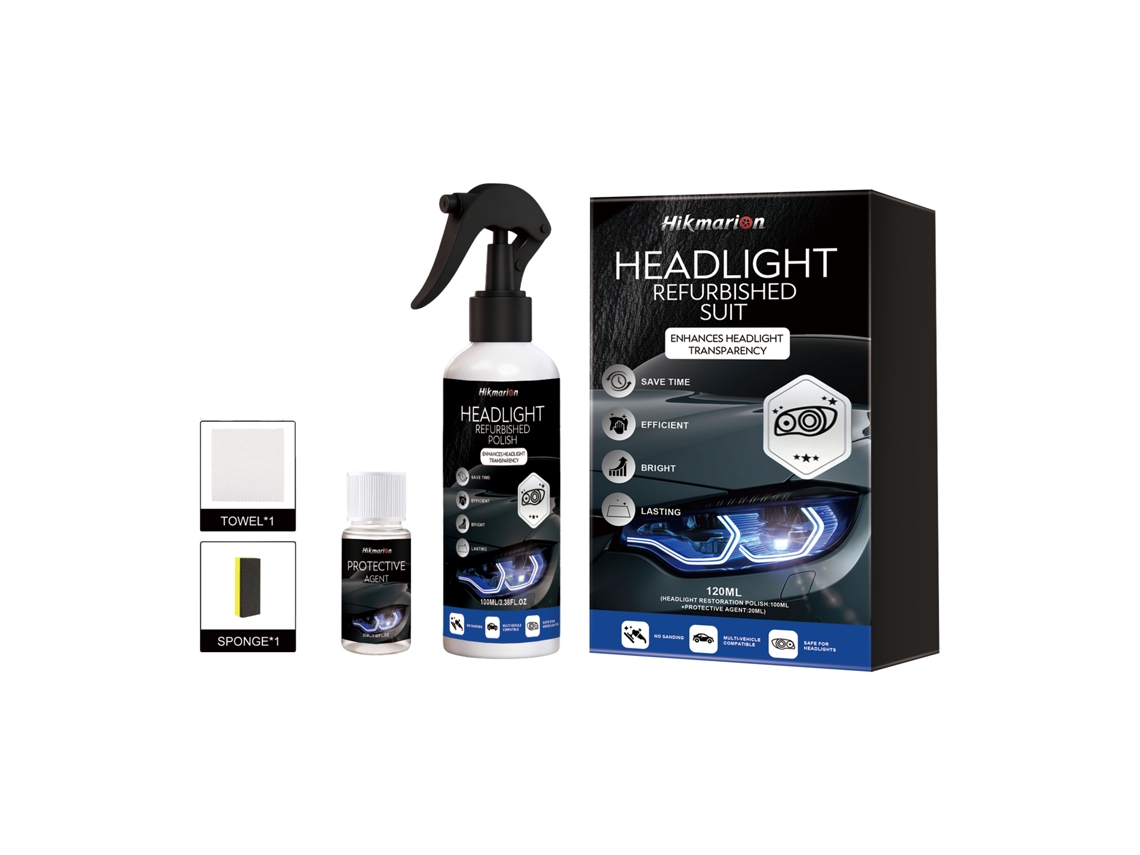 Kit Restauração Faróis Hikmarion Carro