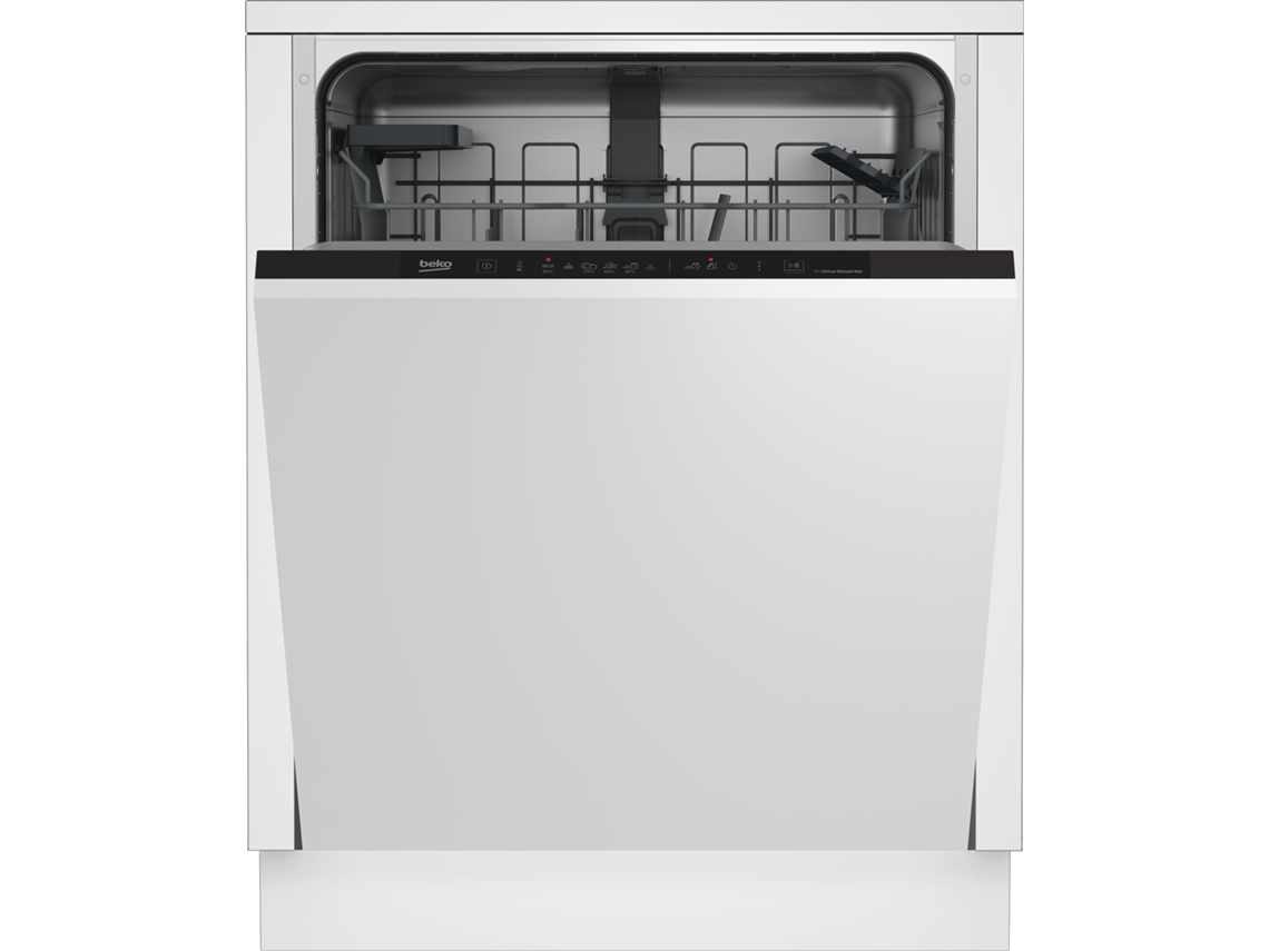 Máquina de Lavar Loiça Encastre BEKO Autodose DIN36420AD (14 Conjuntos - 59.8 cm - Painel Preto)