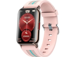 Smartwatch Android/iOS Fitness Tracker 1.57 Full Touch Heart Rate Monitor Oxygen Ip68 Homens Mulheres Rosa Bestvite