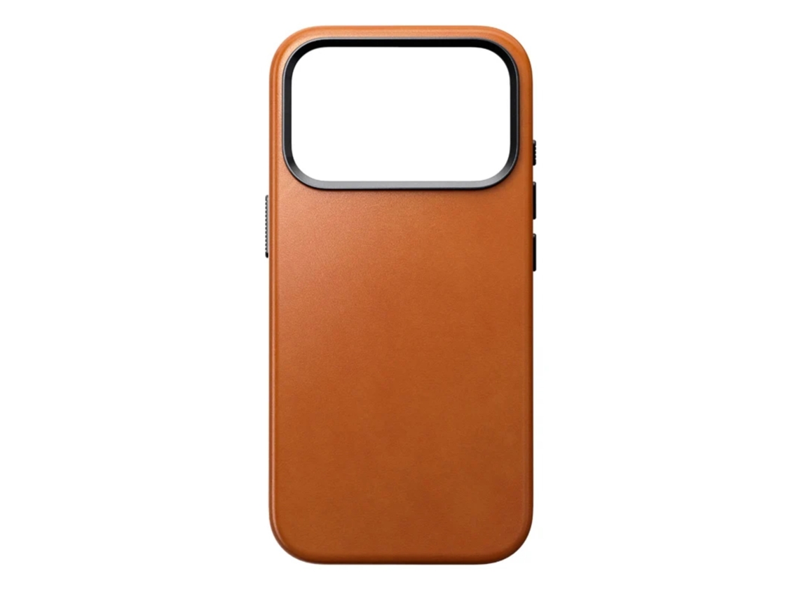 Capa Magsafe Para Iphone 18 Pro / 17 Pro Em Pele Genuína