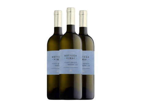 Vinho branco CAVIT Vinai Pinot Cinza Trentino (0.75 L - 3 Unidades)