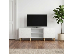 Vidaxl Gabinete Para Tv 150 X 31 X 50 Cm Branco Brilhante