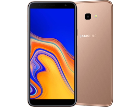 Smartphone SAMSUNG Galaxy J4+ 32GB Dourado — Android 8 | 6'' | Quad-Core | 2GB RAM | Dual SIM